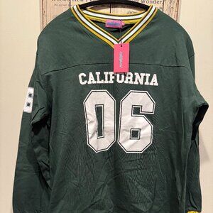 NWT Oversized Graphic Baseball T-Shirt